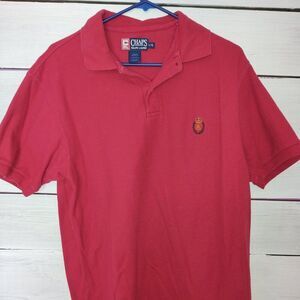 Chaps Ralph Lauren Vintage Red Polo with Crest